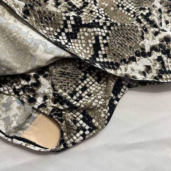 Shore Shapes Snake Print One Piece Bathing Suit Swimsuit Swimdress Plus Size 18 - Picture 4 of 7